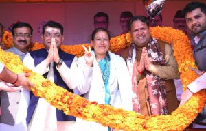 विकास की नई गाथा लिखेगी ट्रिपल इंजन सरकार- रेखा आर्या